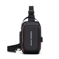 Mochila Anti-Roubo Transversal USB