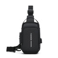 Mochila Anti-Roubo Transversal USB
