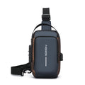 Mochila Anti-Roubo Transversal USB